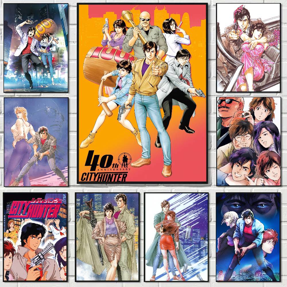 Home Bar And Theater - Póster de Anime City Hunter, arte
