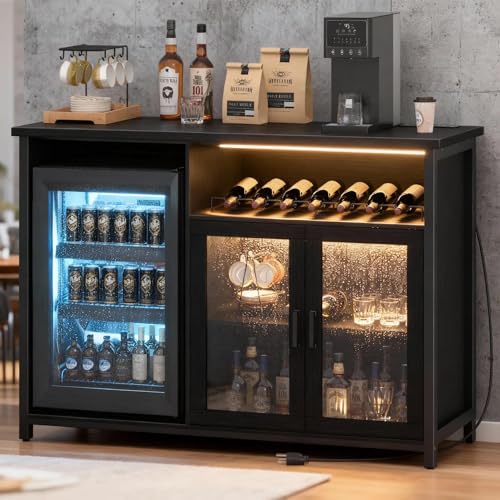 Home Bar Setup - Mueble Bar para Vinos con Espacio