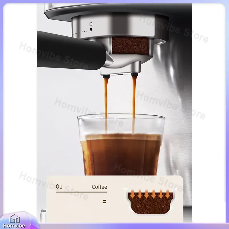 Cafetera Espresso de Acero Ino - Home Bar And Coffee reseña y precio