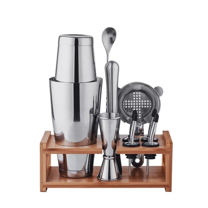 Juego de Coctelera de Acero In - Boston Shaker Set reseña y precio