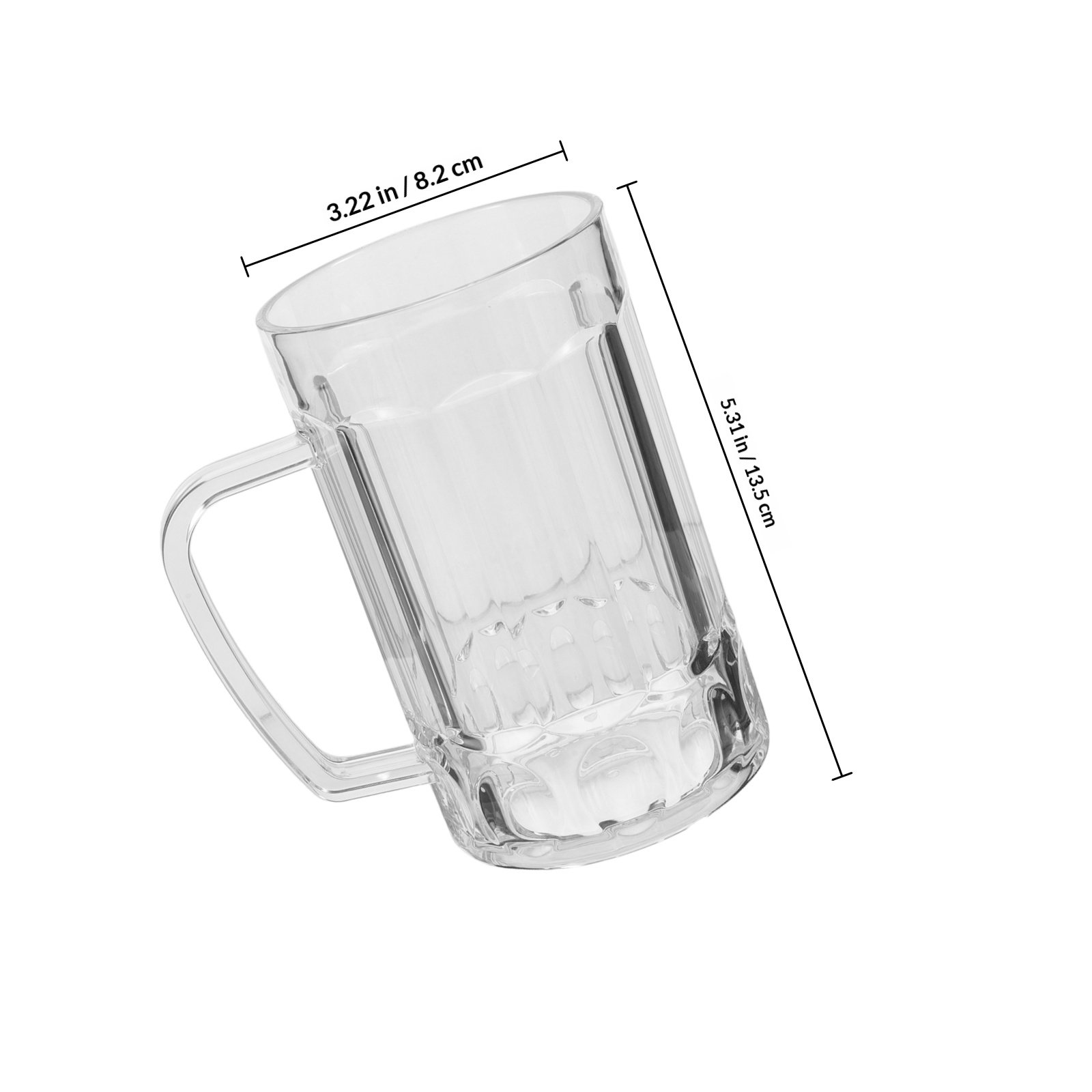 Vaso de Cerveza Acrílico, Jarr - Home Bar And Restaurant reseña y precio