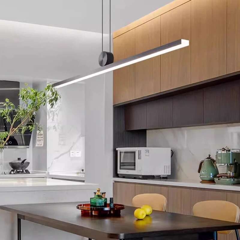 Luces colgantes largas Led neg - Home Bar Word reseña y precio