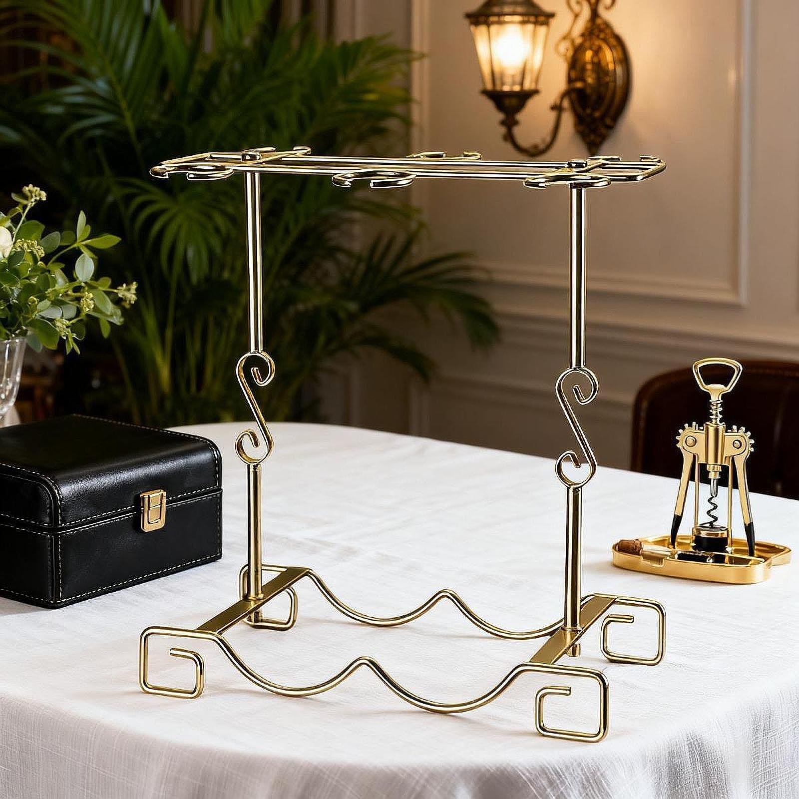 Soporte de Hierro para Copas d - Home Bar Stand reseña y precio