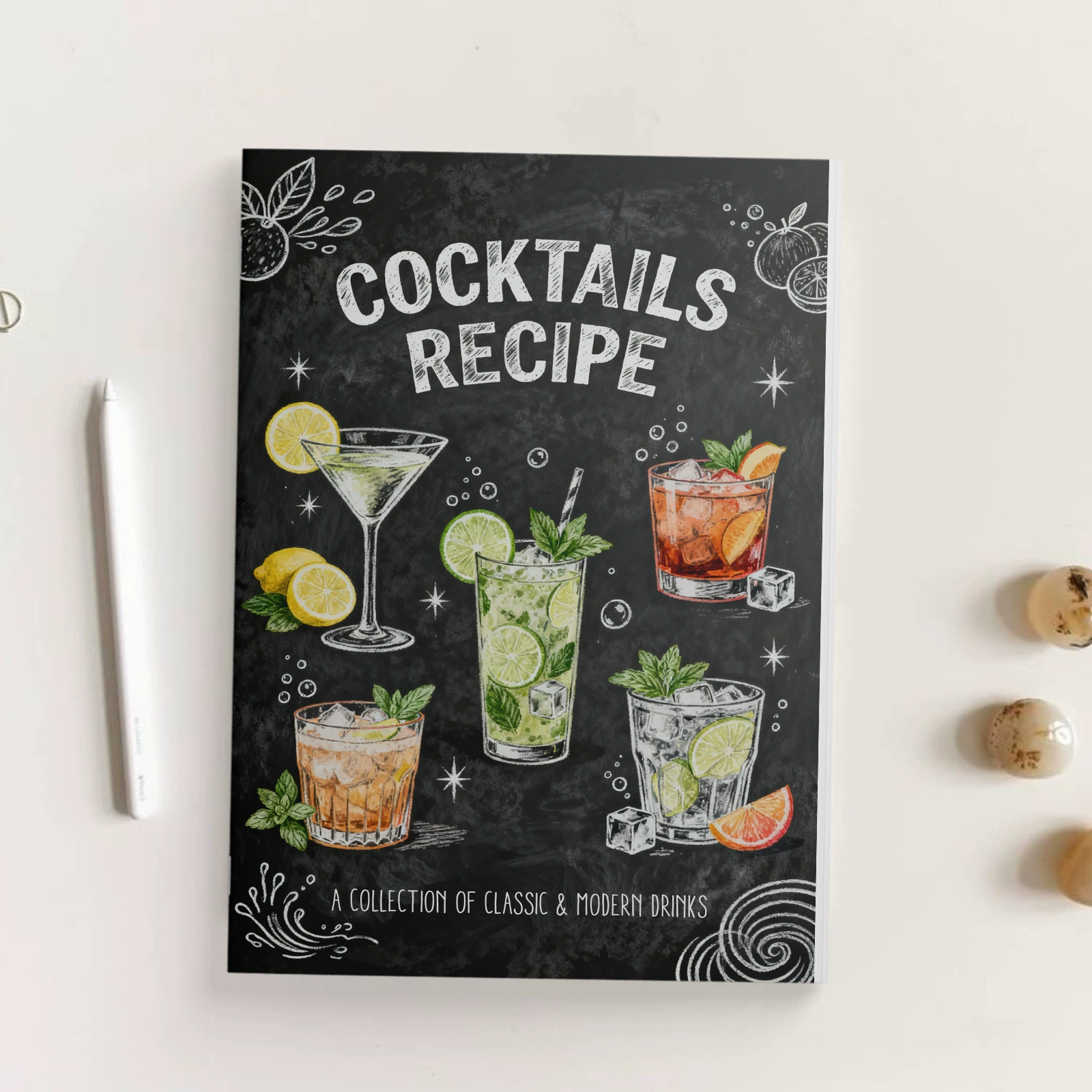 Recetas de cócteles: una colec - Cocktail Recipe Book reseña y precio
